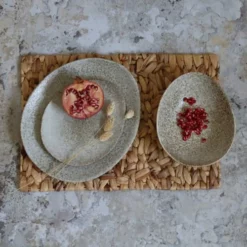 Novastyl Lot De 6 Assiettes Creuses En Grès 21cm -Assiettes Soldes Magasin lot de 6 assiettes creuses en gres 21cm 2