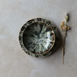 Novastyl Lot De 6 Assiettes Creuses En Porcelaine 21cm -Assiettes Soldes Magasin lot de 6 assiettes creuses en porcelaine 21cm 2