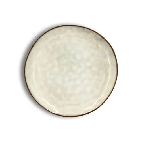 OGO Living Vaisselle De Noël Lot De 6 Assiettes Desserts En Grès Gris 20,5cm 1 OGO Living Vaisselle De Noël Lot De 6 Assiettes Desserts En Grès Gris 20,5cm