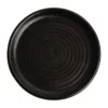 Olympia Lot De 6 Assiettes Plates 18cm Noir