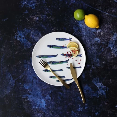 Novastyl Lot De 6 Assiettes Plates En Faïence D27cm 4 Novastyl Lot De 6 Assiettes Plates En Faïence D27cm – Image 4