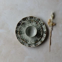 Novastyl Lot De 6 Assiettes Plates En Porcelaine 27cm -Assiettes Soldes Magasin lot de 6 assiettes plates en porcelaine 27cm 4