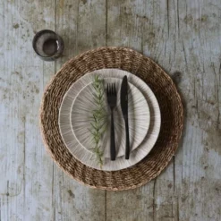 Novastyl Lot De 6 Assiettes Plates En Porcelaine Sable D27cm -Assiettes Soldes Magasin lot de 6 assiettes plates en porcelaine sable d27cm 2