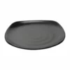 Kristallon Lot De 6 Assiettes Plates Noire 250 Mm
