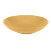 Table Passion Assiettes Creuses Lot De 6 - Grande Assiette Creuse Safran 25 Cm En Grès Jaune