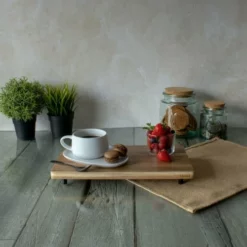 OGO Living Assiettes De Présentation Planche De Présentation En Bois D'acacia 35cm -Assiettes Soldes Magasin planche de presentation en bois d acacia 35cm 3