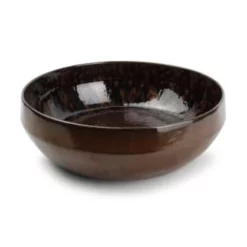 Salt&Pepper Assiettes De Présentation Plat à Servir 26xH8cm Brun - Lot De 4 -Assiettes Soldes Magasin plat a servir 26xh8cm brun lot de 4 3