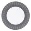 Table Passion Assiettes De Présentation Plat De Présentation Madras 31 Cm En Porcelaine Gris