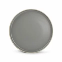 ONA Assiettes Plates Service 16 Pièces Gris -Assiettes Soldes Magasin service 16 pieces gris 3