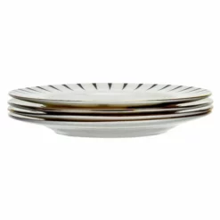 Yvonne Ellen Assiettes Plates Set 4 Assiettes Mono Party 16cm -Assiettes Soldes Magasin set 4 assiettes mono party 16cm 2